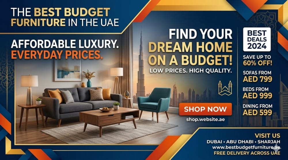 8 Best Furniture in UAE Under AED 300 — UAE-Approved 2026