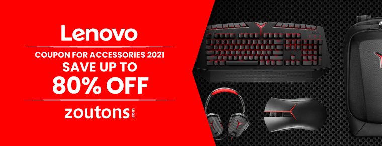 Lenovo Coupon for Accessories | July 2021 | Save Up To 80% Off