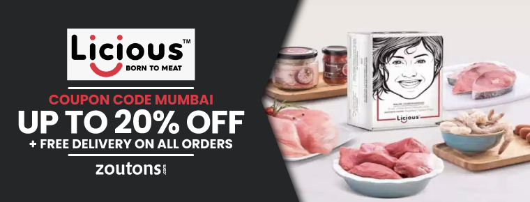Licious Coupon Code Mumbai|May 2021: Upto 20% Off + Free Delivery On All Orders