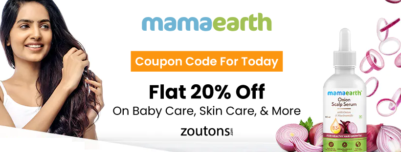 Mamaearth Coupon Code For Today (July 2021): 20% Off Baby Care & Skin Care Products