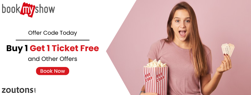 BookMyShow Coupon Code Today (April 2021) | Buy 1 Get 1 Ticket Free and Other Offers