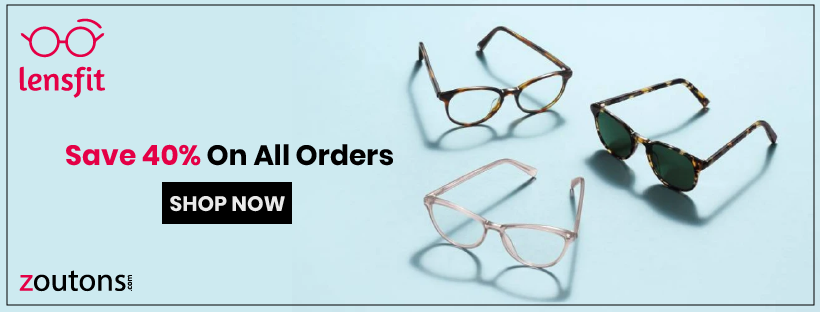 Lensfit Eyeglasses Coupons (December Special) : Save 40% On All Orders