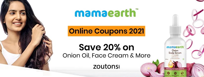 Mamaearth Online Coupon & Promo Code | August 2021: Save 20% on All Orders