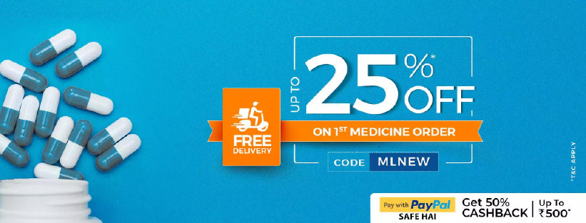 Medlife Coupon Code Today (January 2021): Get 20% Off + 15% Cashback On Medicines