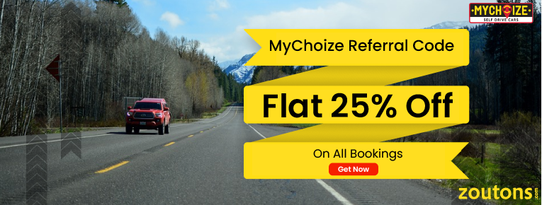 MyChoize Referral Code 2021: Flat 25% Off On All Bookings