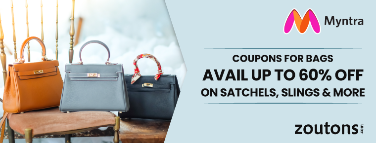 Myntra Coupons For Bags (August 2021) : Avail Up To 80% Off On Satchels, Slings & More