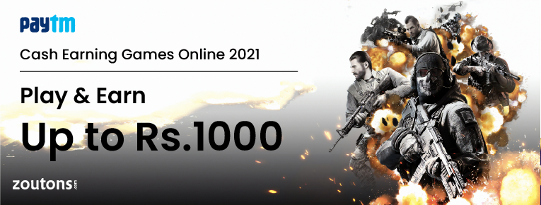 25 Free Paytm Cash Earning Games Online 2021: Play & Earn Up to Rs.1000