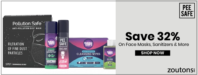 Pee Safe First Order Discounts (December Edition): Save 32% On Face Masks, Sanitizers & More