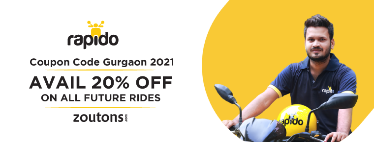 Rapido Coupon Code Gurgaon | July 2021: Flat 50% Off On All Rides