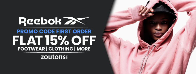 Reebok Promo Code First Order (August 2021) : Flat 15% Off On Footwear, Clothing, Accessories & More