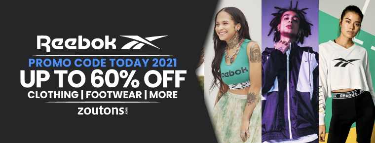 Reebok Promo Code Today |July 2021| Save Up to 60% on Clothing, Footwear, Accessories, & More