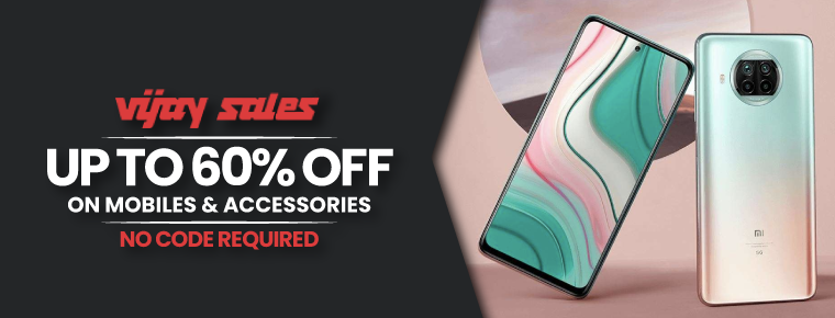 Vijay sales coupon code mobile| June 2021| Get Up To 60% Off on Mobiles & Accessories