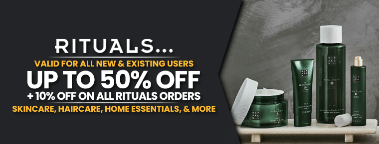 Rituals UAE Coupon Code For New Users 2022 June Edition Get Extra 10 