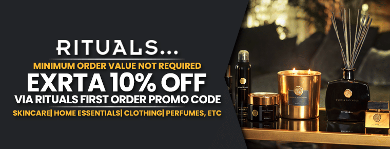 Rituals UAE Coupon Code For New Users 2022 June Edition Get Extra 10 