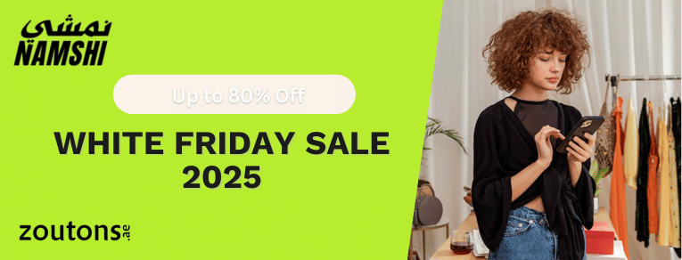 SALE ALERT! BLACK FRIDAY SALE AT NAMSHI - UP TO 80% OFF ON ALL CATEGORIES
