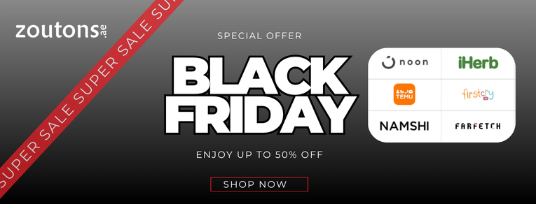 Zoutons Black Friday Sale 2025 UAE: Verified Coupon Codes & Best Brand Offers Live Now