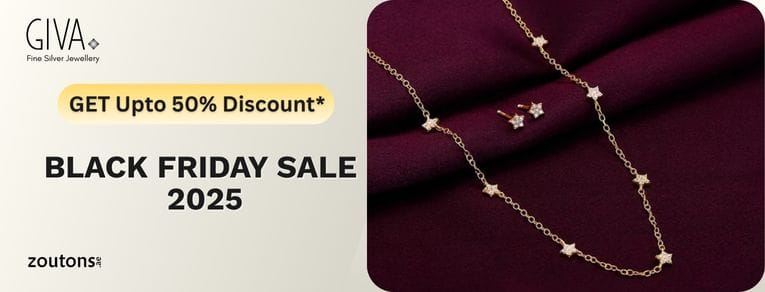 GIVA Black Friday Sale 2025 India | Up to 50% OFF + Extra Codes