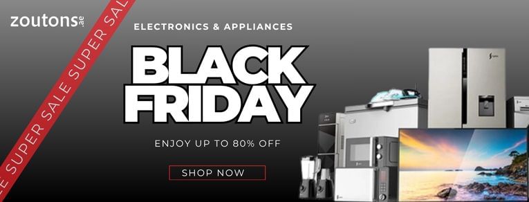 Electronics & Appliances Black Friday Sale 2025 UAE: Top TV, Vacuum & Appliance Deals