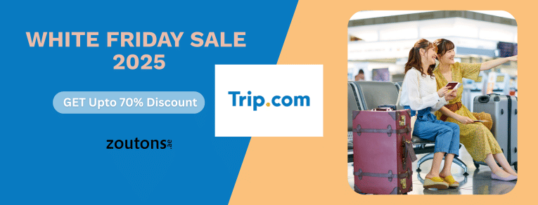 Trip.com UAE Black Friday Sale 2025 | Up to 70% Off Hotels, Flights & Travel Packages