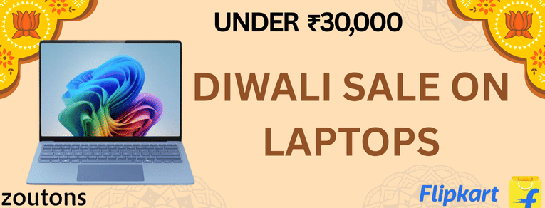 Top 25 Laptops Under ₹30,000 on Flipkart (Diwali Sale 2025)