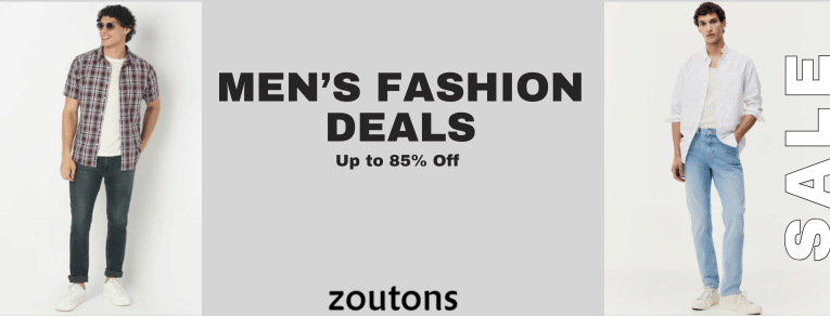 Top 40 Best Deals And Offers For Men's Fashion Brands In UAE, Up To 85% Off