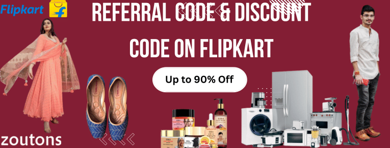 Referral codes and discounts Codes on Flipkart