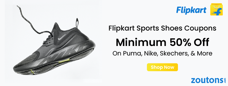 Flipkart Sports Shoes Coupons (June 2021): Up to 95% Off On All Purchases