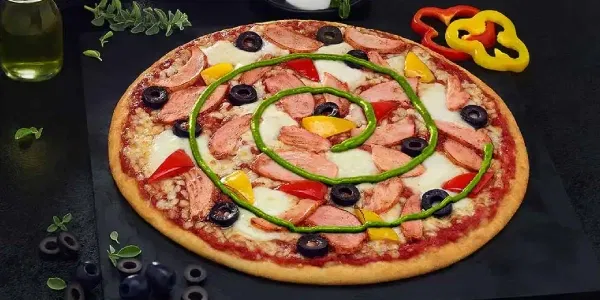 Smoked Chicken Gourmet Pizza