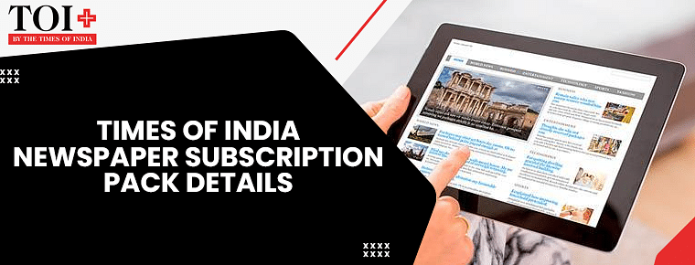 Times of India Subscription Offer - wide 2