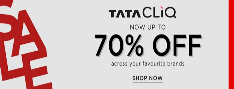 Tata Cliq July Coupons 2021: Up To 70% Off On All Products