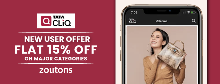 Tata Cliq New User Offer | June 2021: Avail 15% Off On All Categories