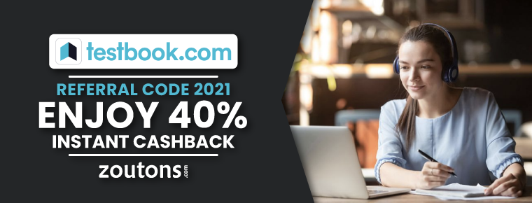 Testbook Referral Code 2021 | May Special: Get 40% Instant Cashback