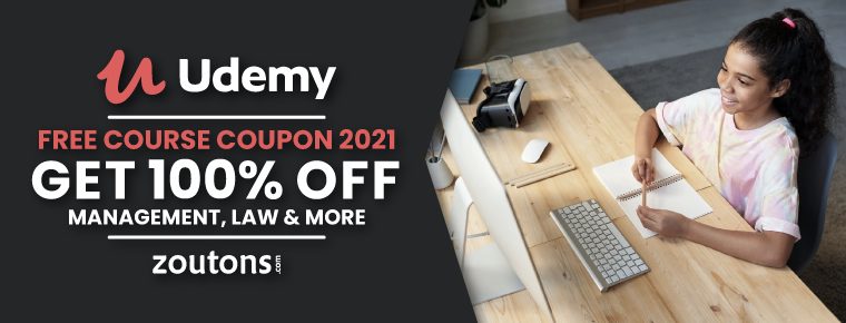 Udemy Free Course Coupon 2021 (July Special): Get 100% Off On All Online Courses