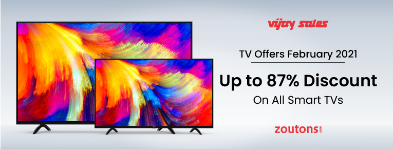 Vijay Sales TV Offers | July 2021: Get Rs.35,000 Gift Voucher For TVs