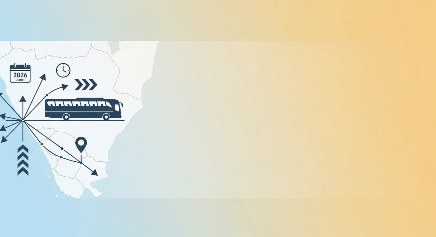 Best Bus Routes from Chennai for June Long Weekend 2026 – AbhiBus