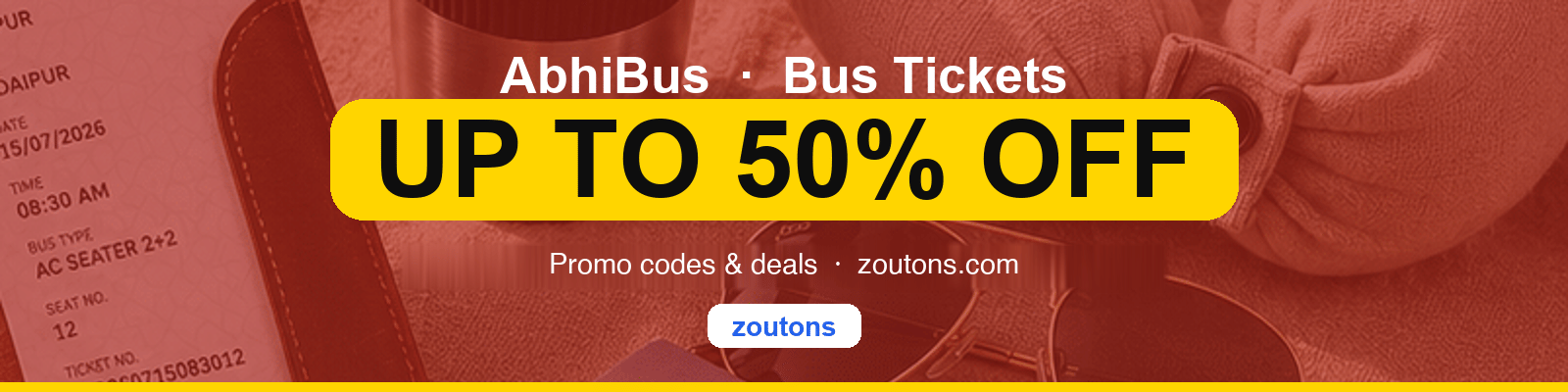 AbhiBus Bus Ticket Booking — Latest Offers & Coupon Codes