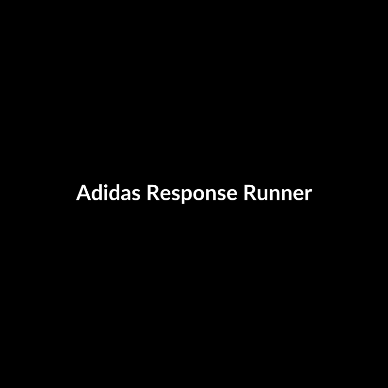 Adidas Response Runner Shoes