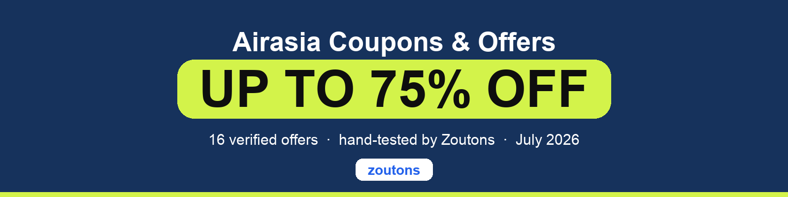 Airasia Coupons July 2026