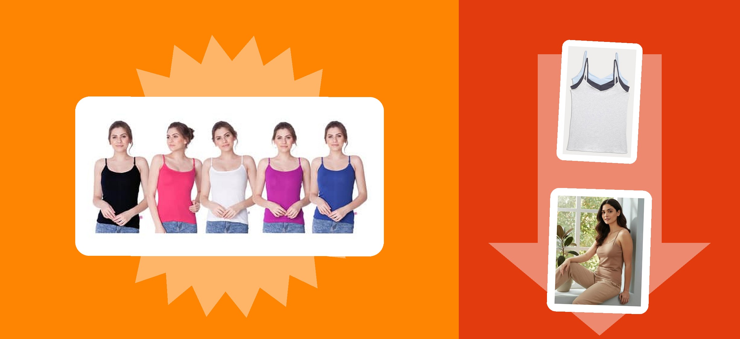 AJIO Camisole Price November 2026: Rs. 88 to Rs. 300 a Piece