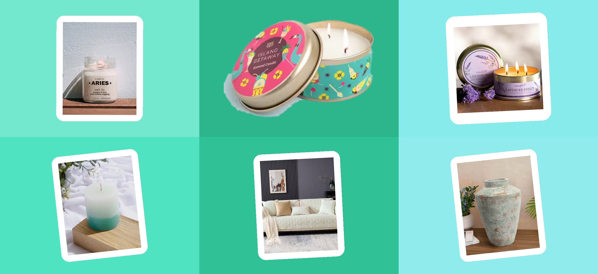 AJIO Candle and Cushion Cover Prices September 2026: From Rs. 95