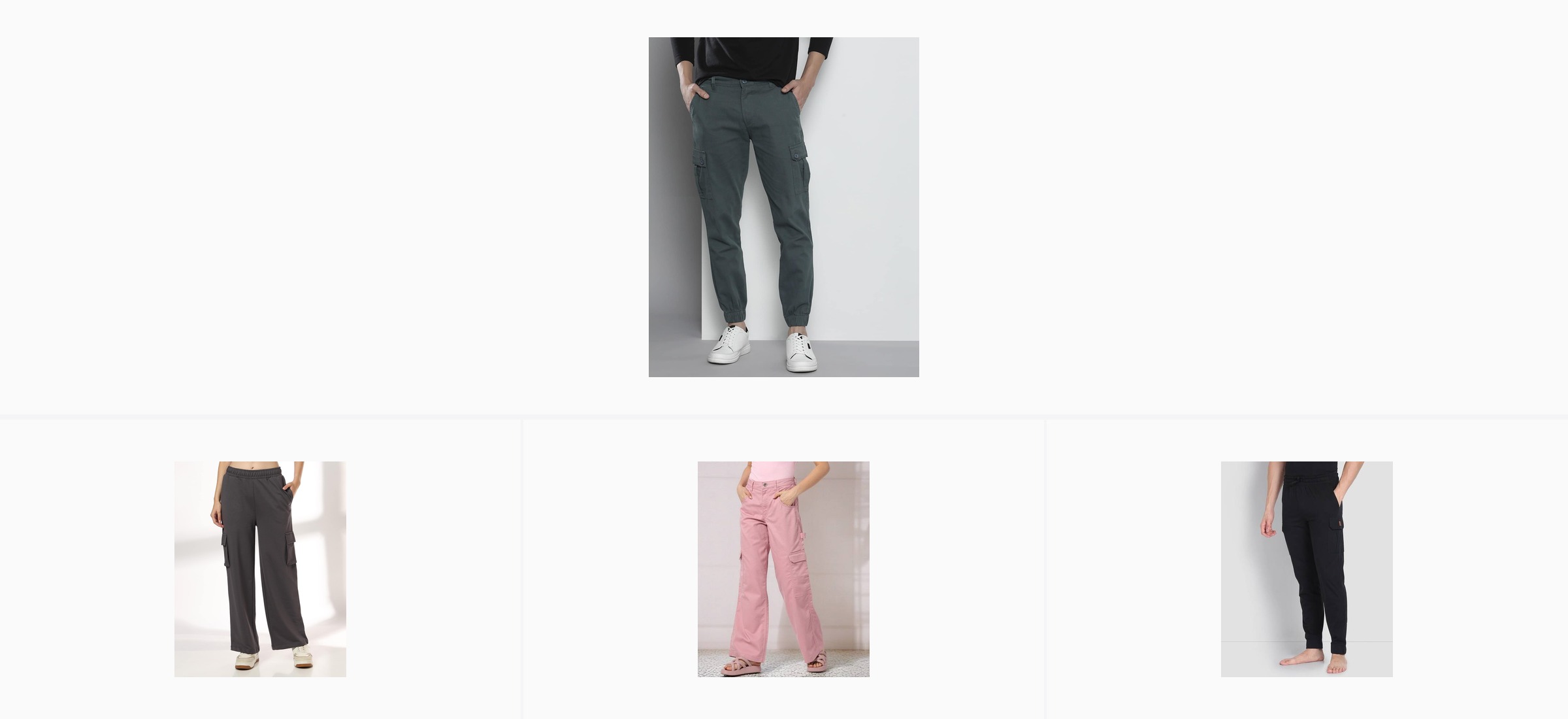 AJIO Cargo Pants Under Rs. 1,000 for Men and Women: Size Guide, Oct 2026 hero