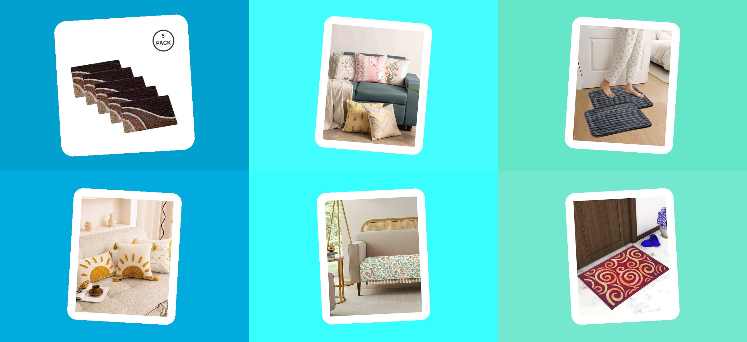 AJIO Door Mat and Cushion Cover Price October 2026: Rs. 103 a Piece