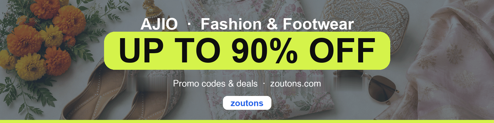 Ajio India — Ethnic Fusion Monsoon Fashion Flat Lay August 2026