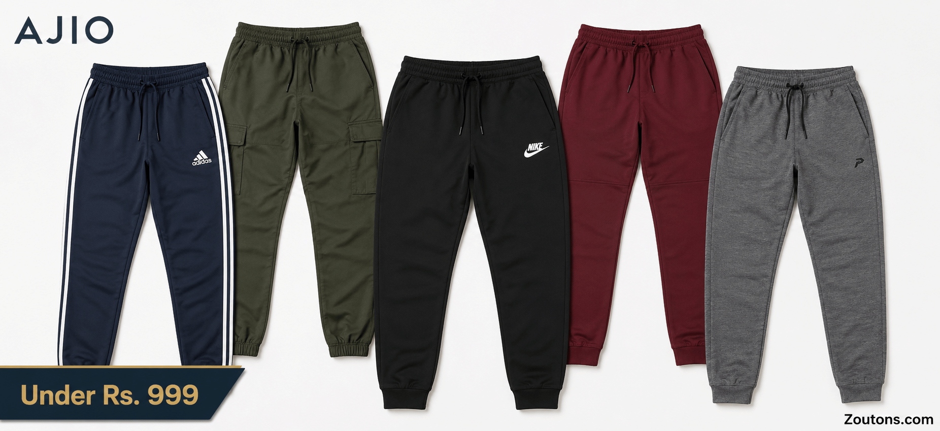 best-joggers-track-pants-ajio-under-999-2026
