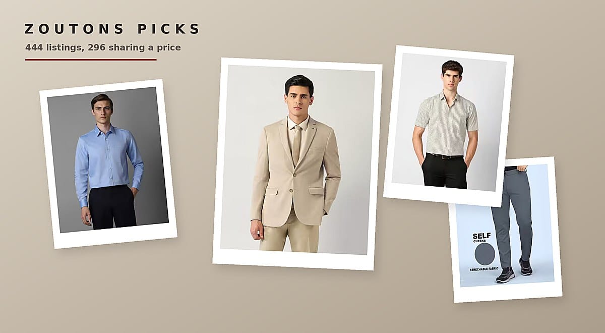 Nineteen AJIO Blazers, Two Prices: When the Collection Sets the Number