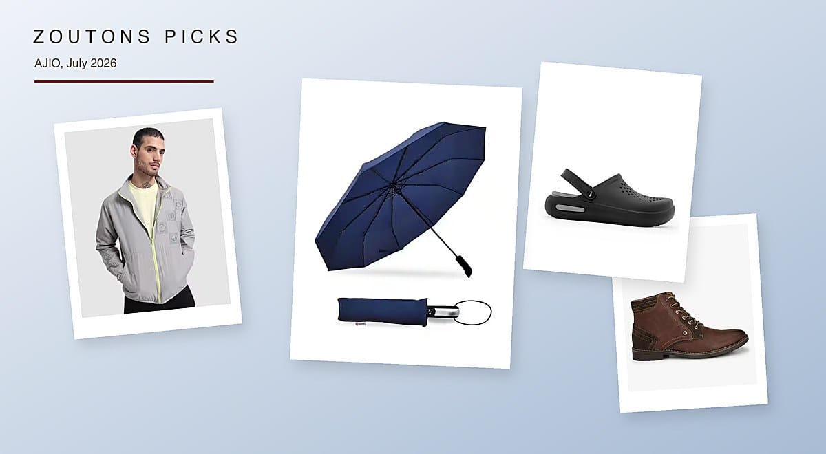 21 AJIO Monsoon Picks, and What the Discounts Give Away