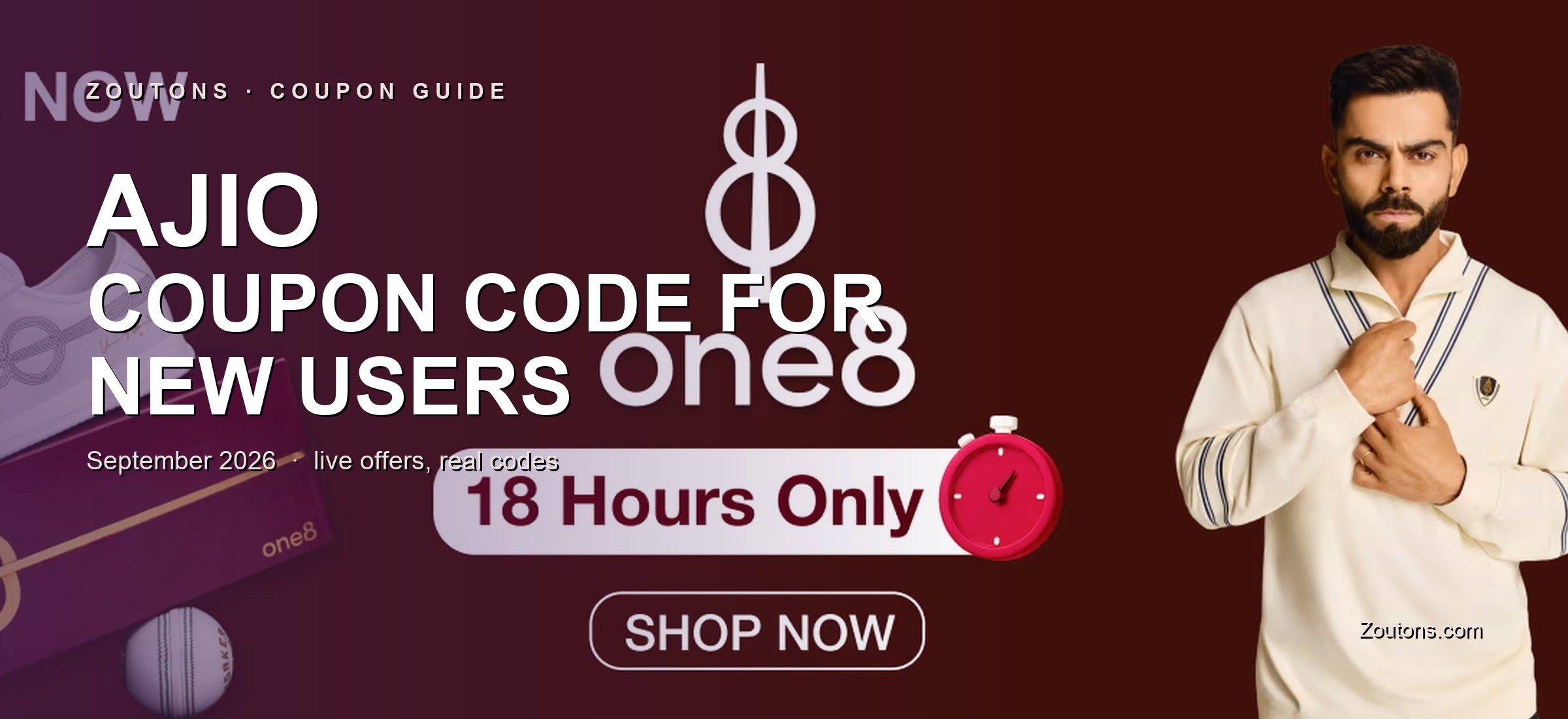 AJIO Coupon Code for New Users September 2026: 30% OFF on First Order
