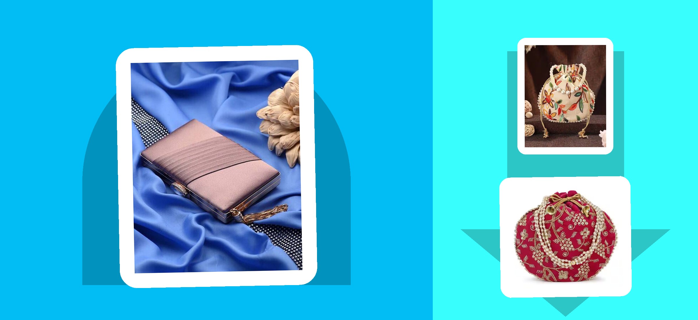 AJIO Potli and Clutch Bags Under Rs. 1,100: 1% to 85% Off, Oct 2026