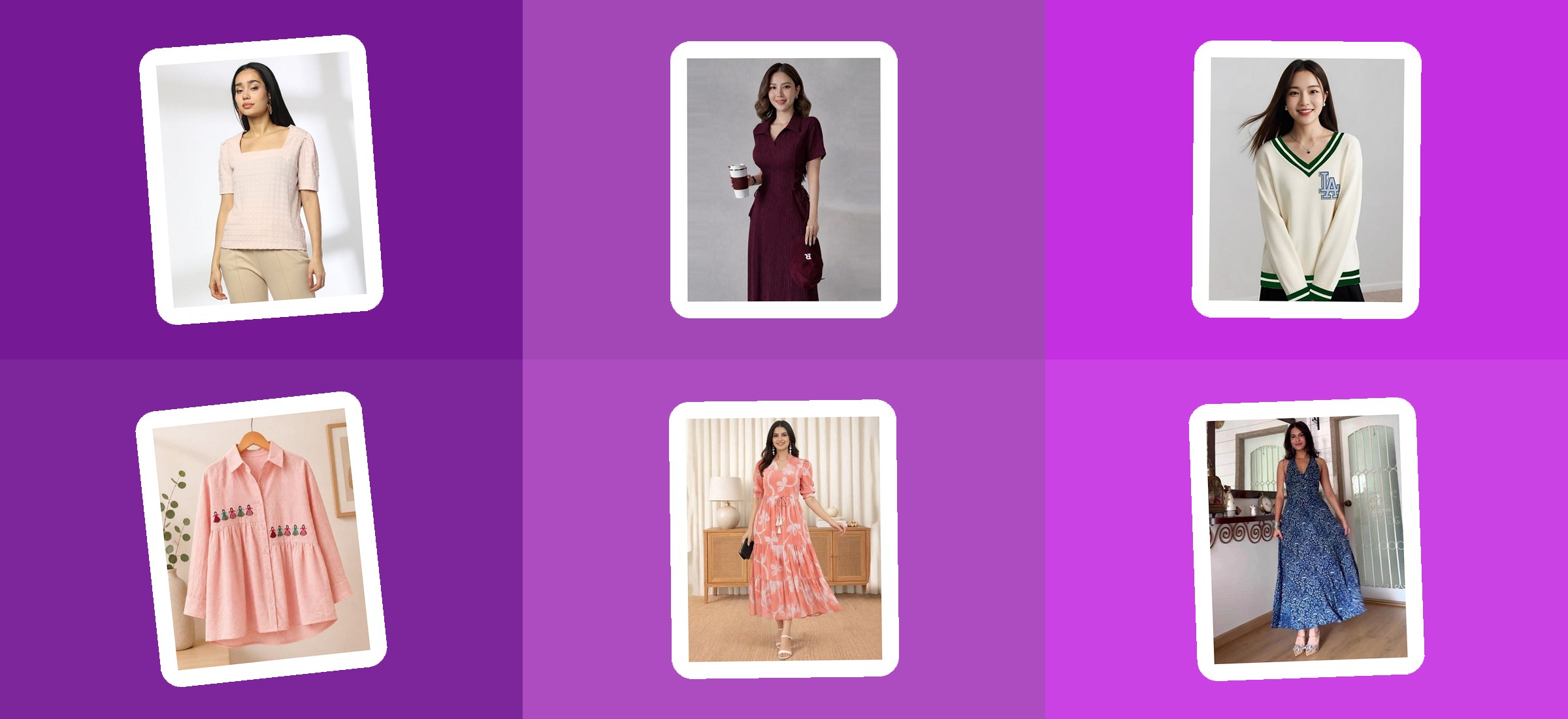 AJIO Tops and Dresses Under Rs. 600: 150 of 192 Listings, September 2026