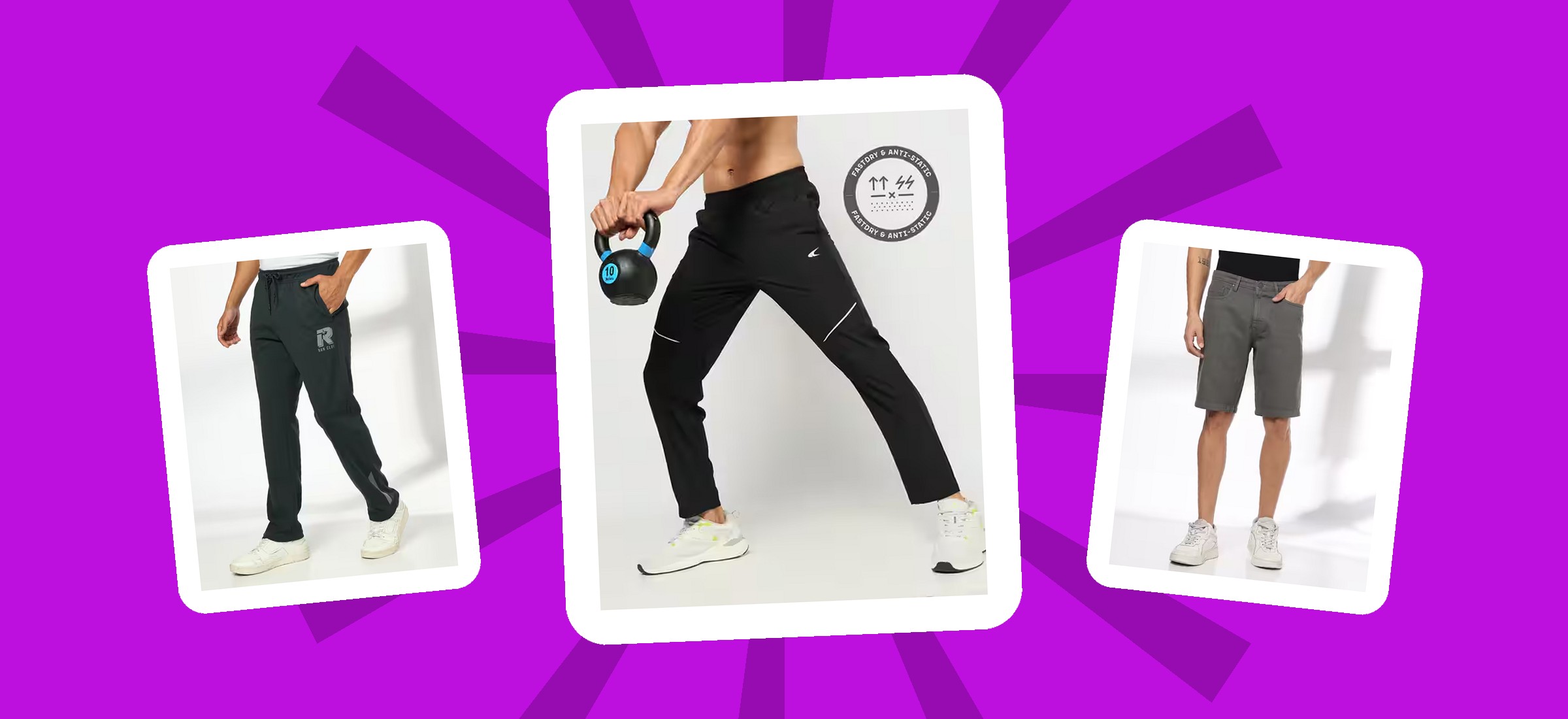 AJIO Track Pants and Shorts October 2026: The House Labels Discount Least